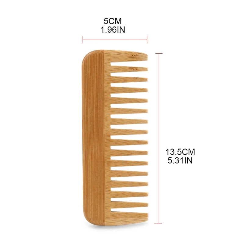 Natural Bamboo Wide Toothed Co - Bamboo Toothbrush recension och pris