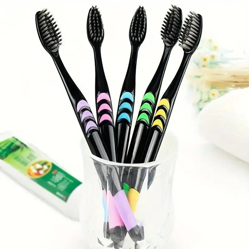 10Pcs Bamboo Charcoal Ultra So - Bamboo Toothbrush recension och pris