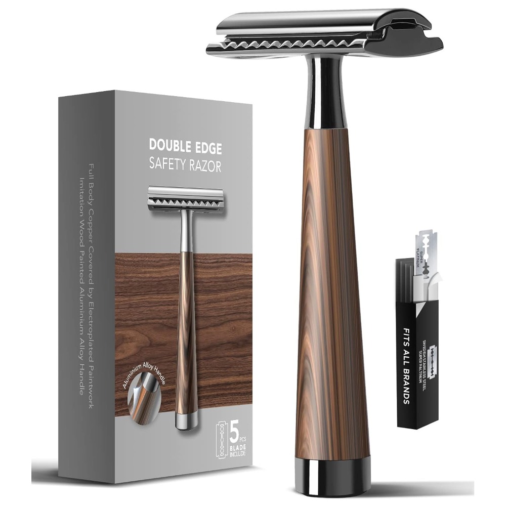 Professional Men's Double Edge - Safety Razor Handle recension och pris