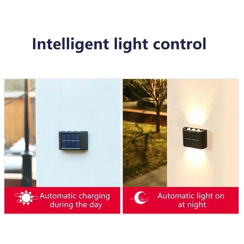 COB Solar Wall Lamp Outdoor Wa - Solar Garden Light recension och pris