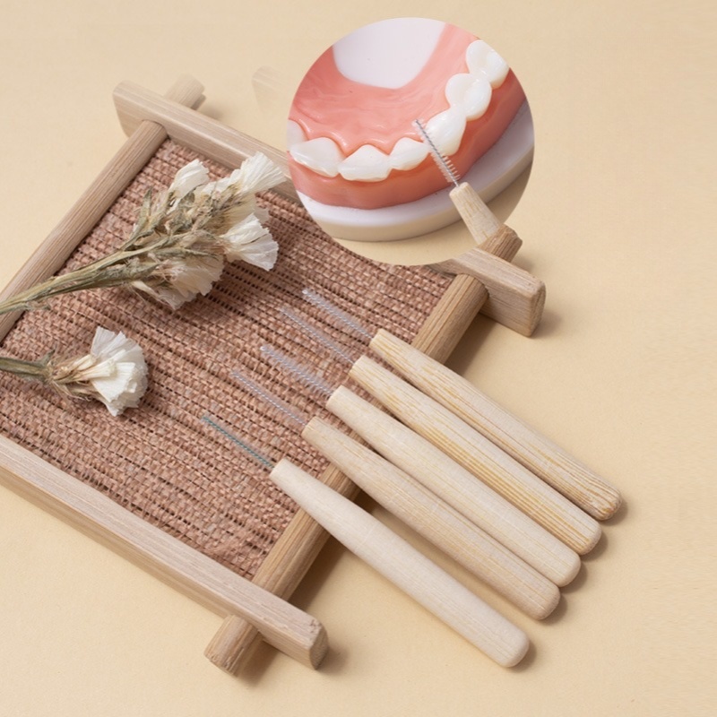 2 PCS Bamboo Interdental Brush - Bamboo Toothbrush recension och pris