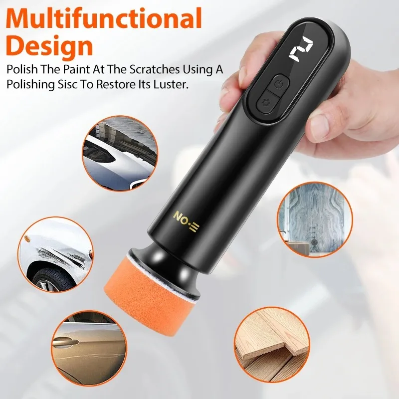 Car Polisher Mini Wireless Pol - Beeswax Wrap recension och pris