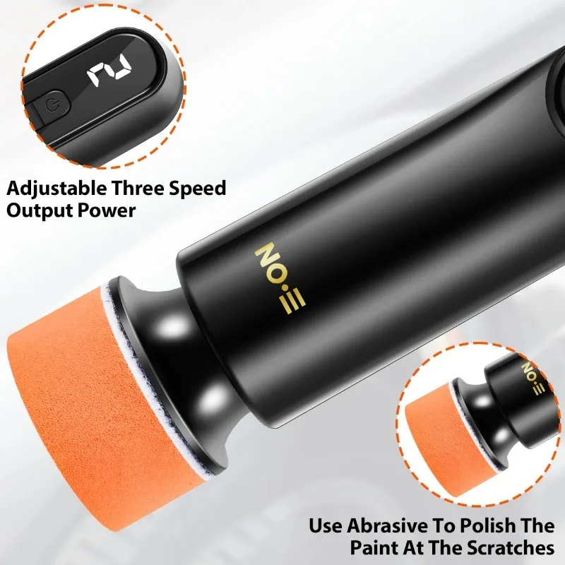 Car Polisher Mini Wireless Pol - Beeswax Wrap recension och pris