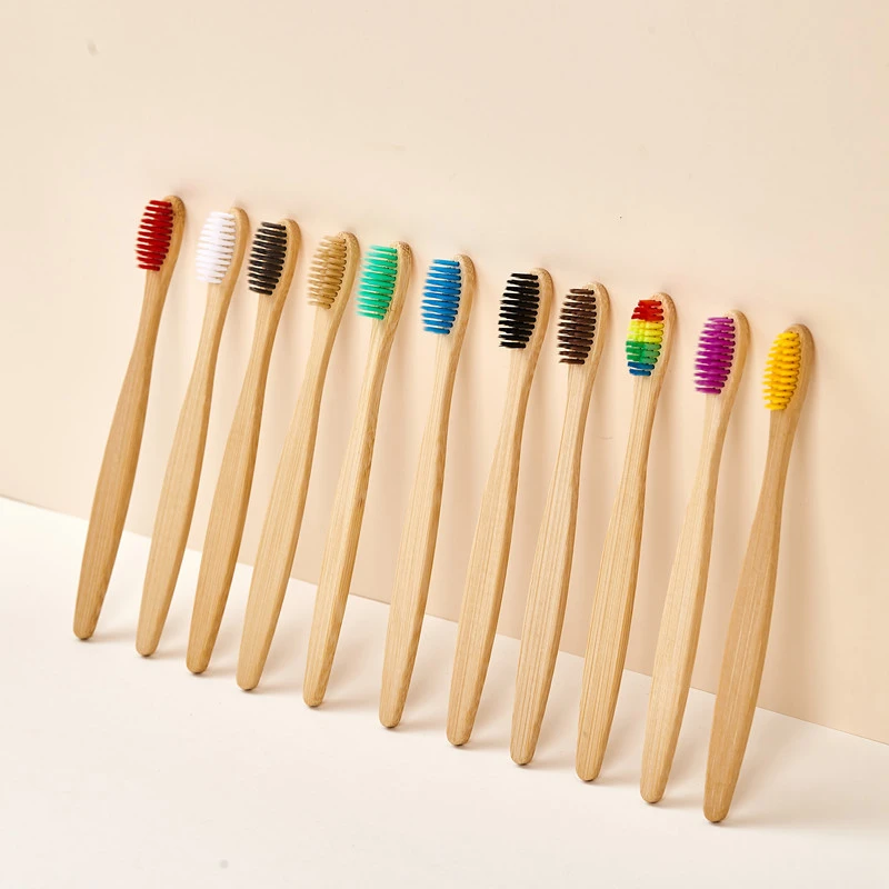 5/10/20/30Pcs Colorful Bamboo  - Bamboo Toothbrush recension och pris