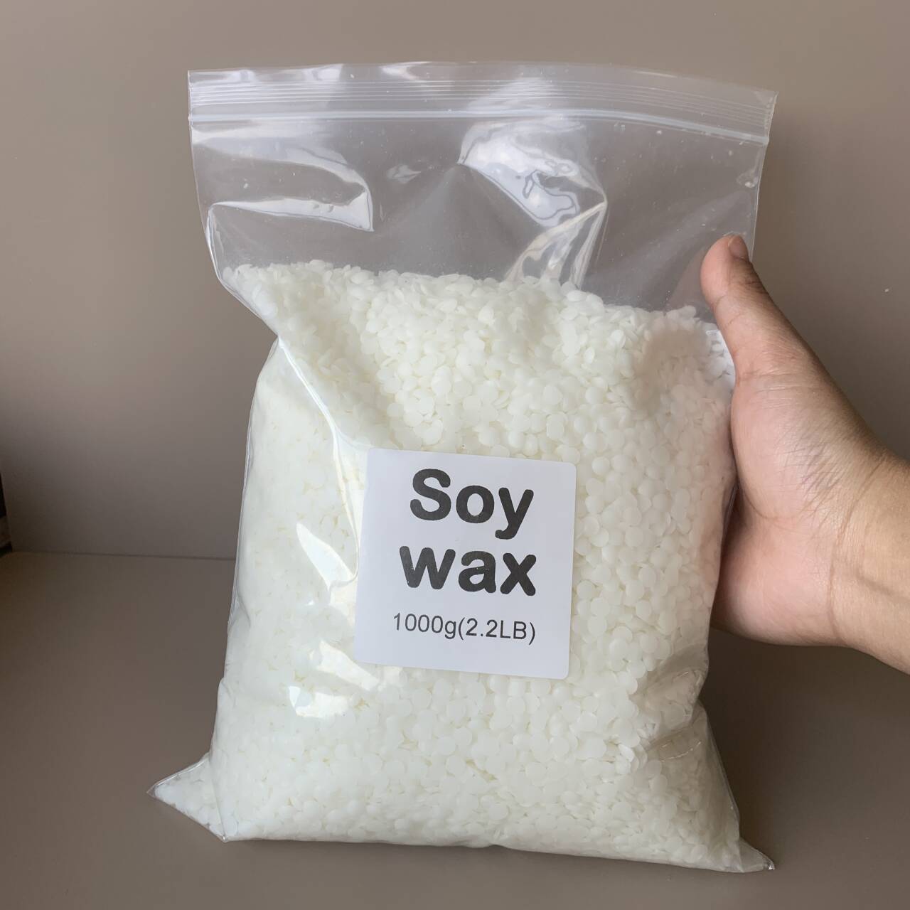 50g-1000g 100% Natural Soy Wax - Beeswax Wrap recension och pris