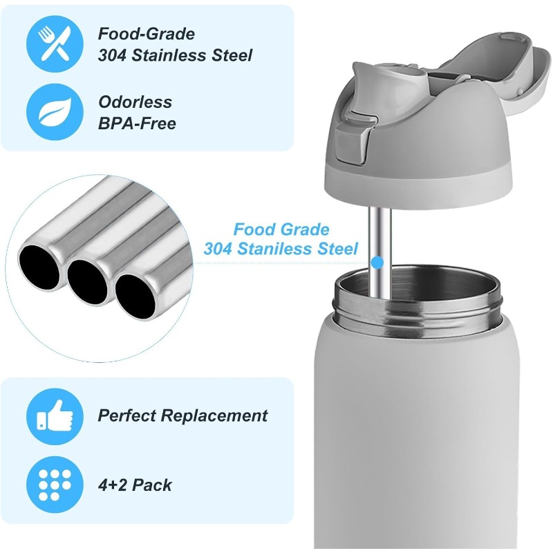 Metal Straw Replacement for Ow - Reusable Straw recension och pris