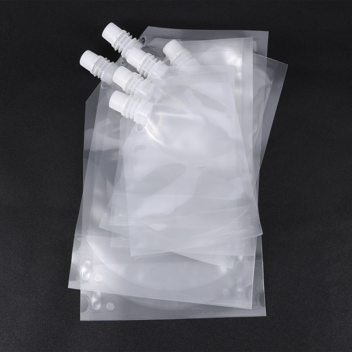 6Pcs Clear Plastic Drinks Flas - Reusable Bottle recension och pris