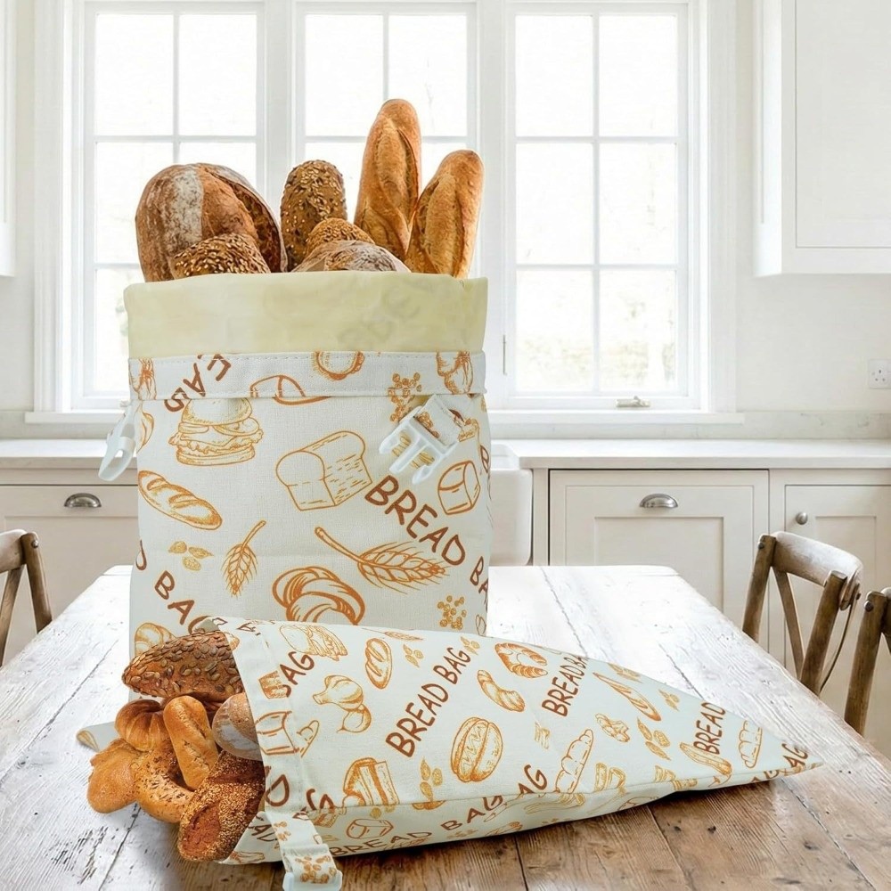 Reusable Beeswax Bread Bags Be - Reusable Bag recension och pris