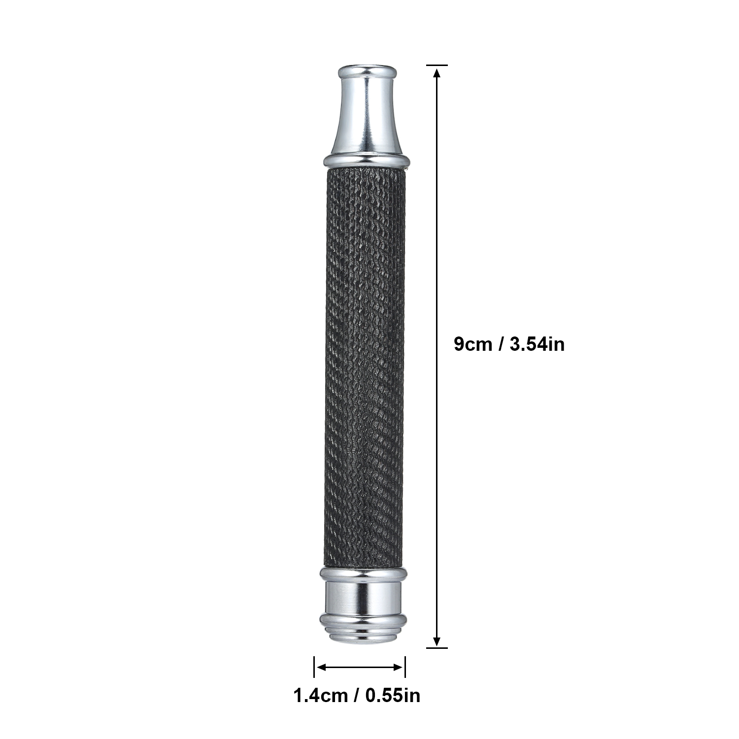Stainless Steel Shaving Handle - Safety Razor Handle recension och pris