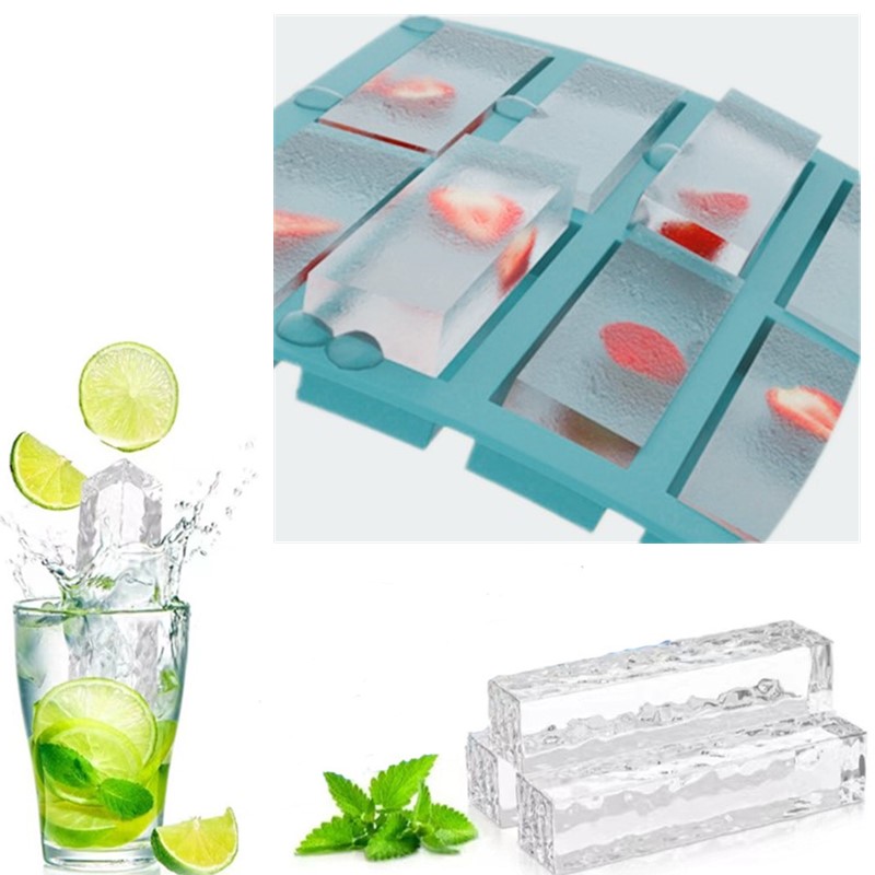 8 Cavity Rectangle Silicone Ca - Eco Soap recension och pris