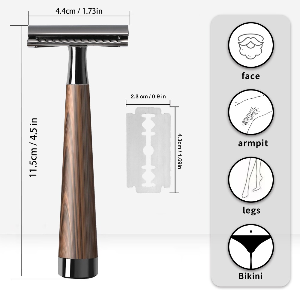 Advanced Double Edge Safety Ra - Safety Razor Handle recension och pris
