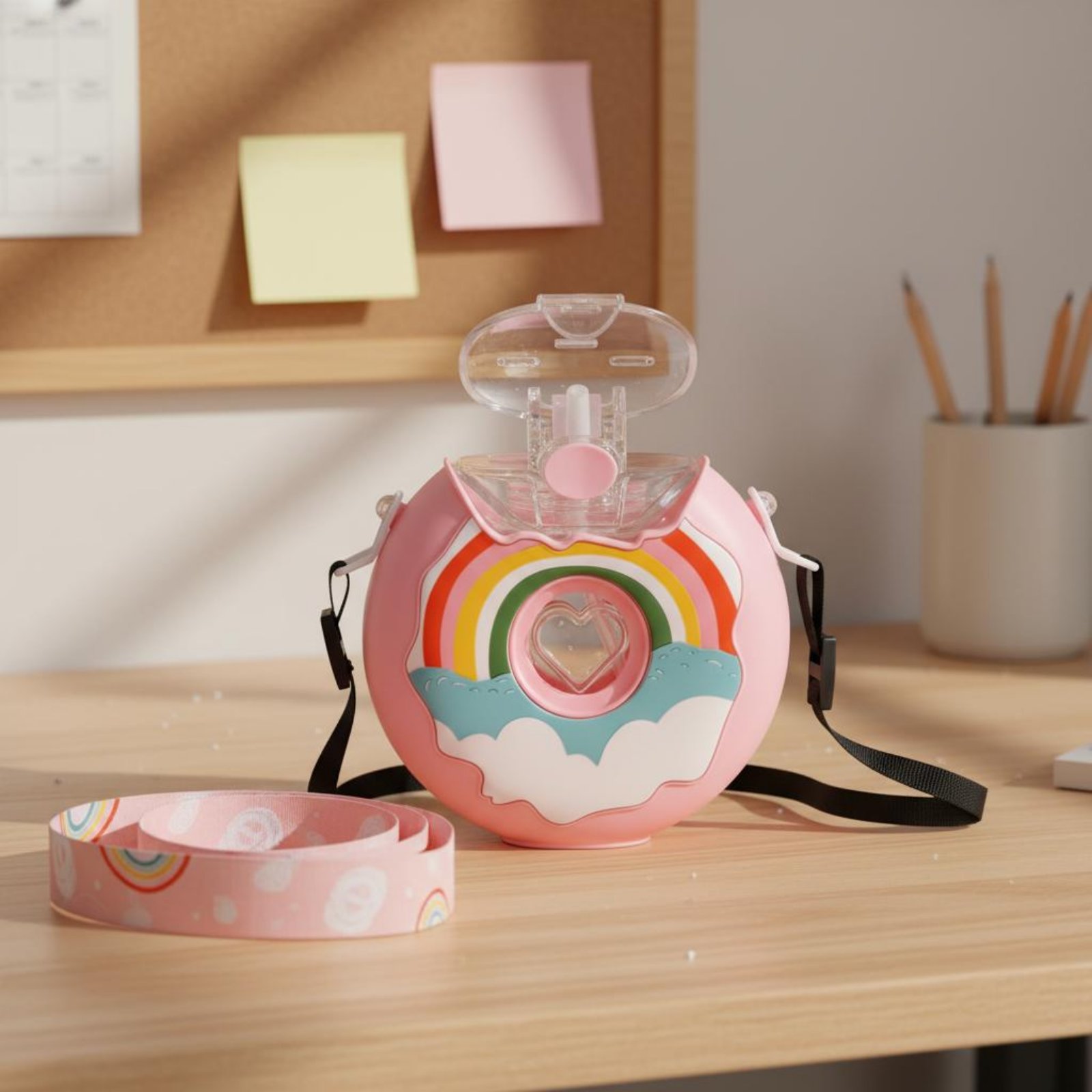 Donut Water Bottle Leak-Resist - Reusable Bottle recension och pris